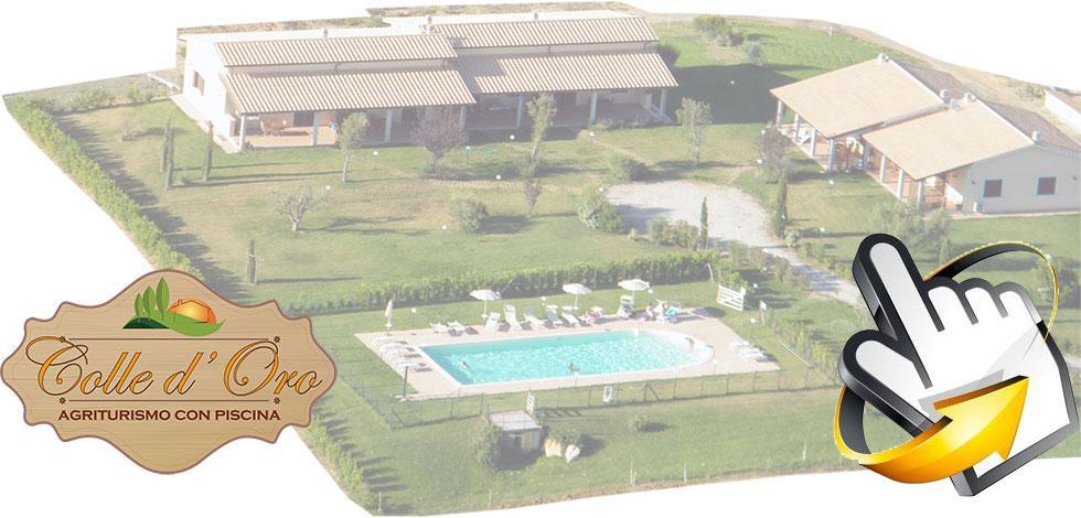 Agriturismo Colle D' Oro Пеша-Романа Экстерьер фото